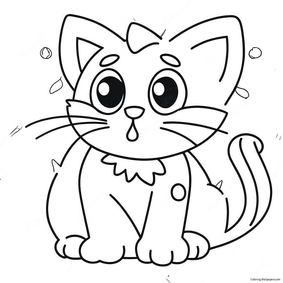 Splat The Cat Coloring Page 56477