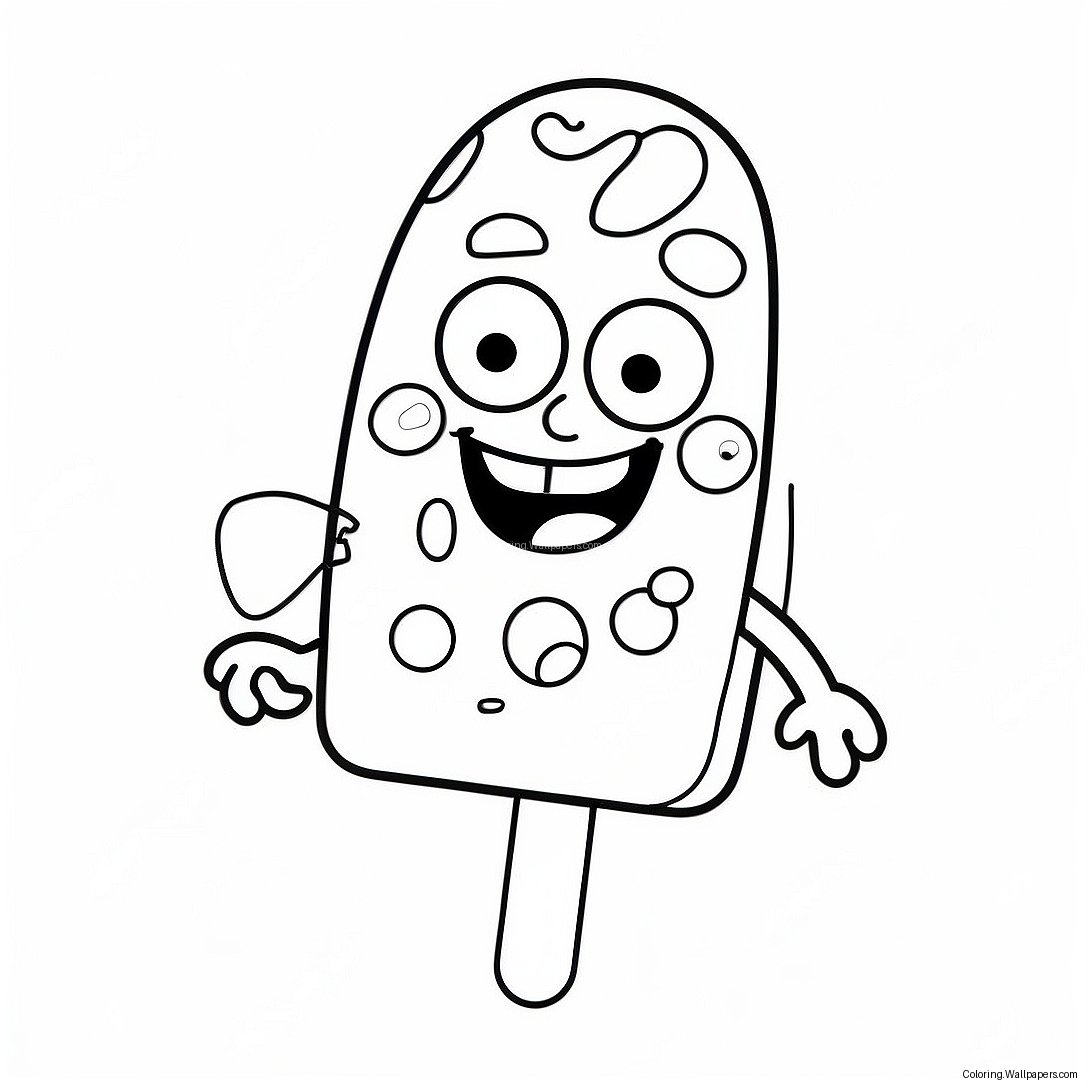 Página Para Colorear De Paleta De Spongebob 56445