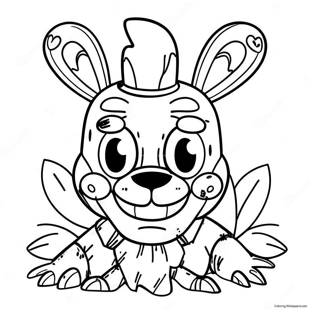 Springtrap Coloring Page 15130