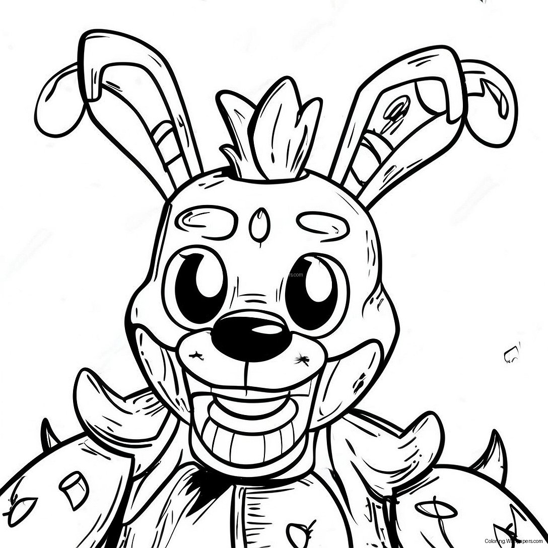 Springtrap Fnaf Värityssivu 17405