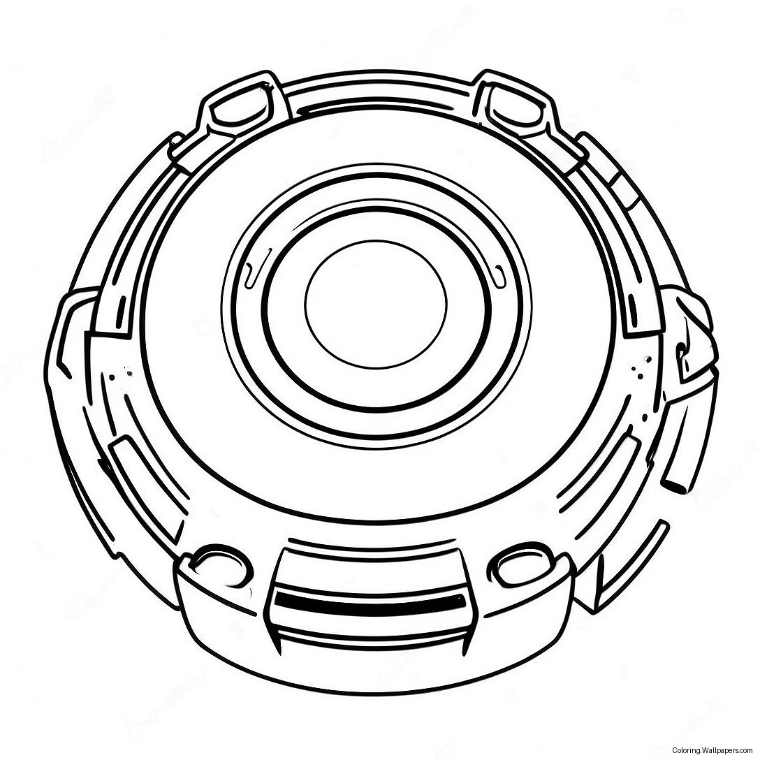 Spryzen Beyblade Boyama Sayfası 26542