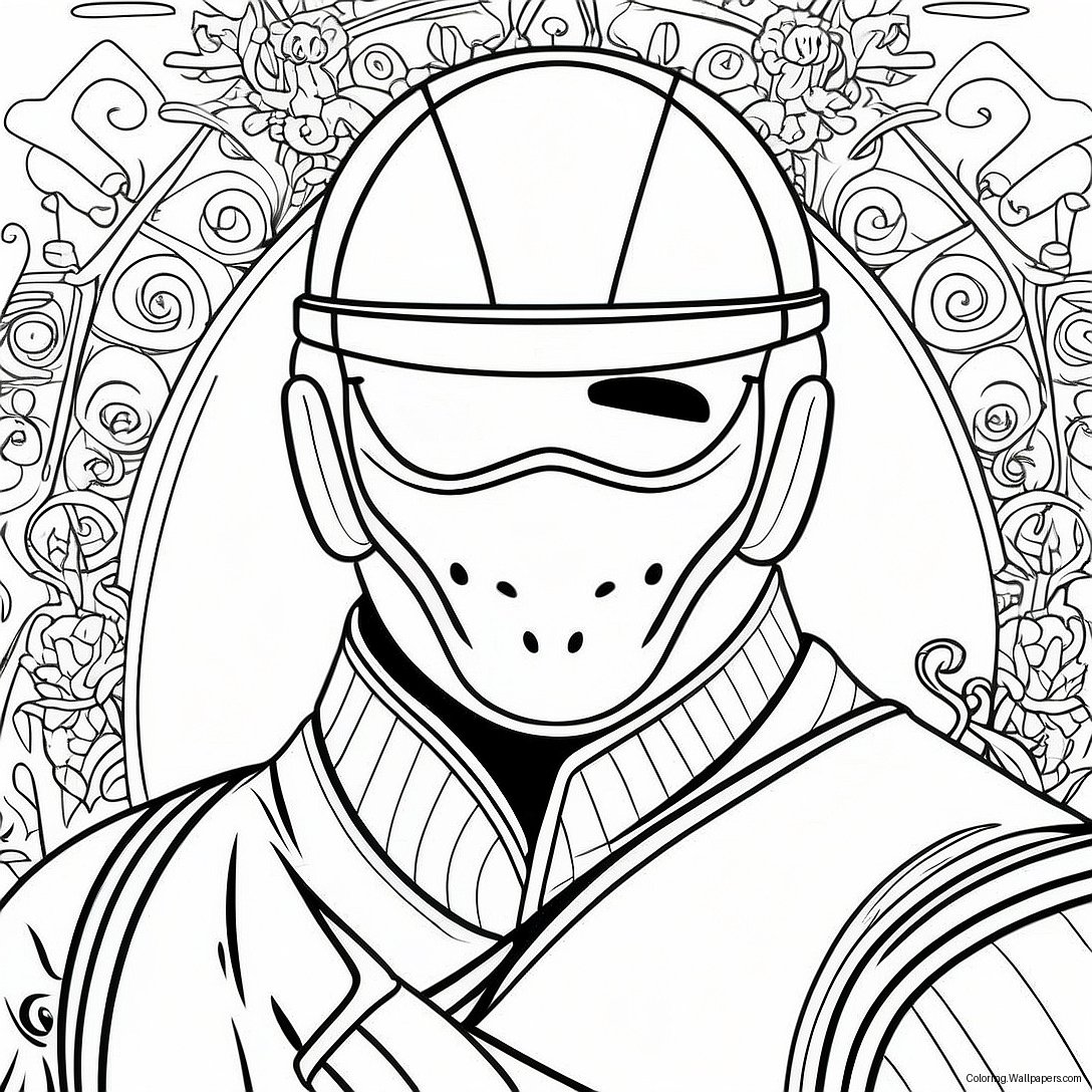 Spy Ninjas Logo Coloring Page 4560