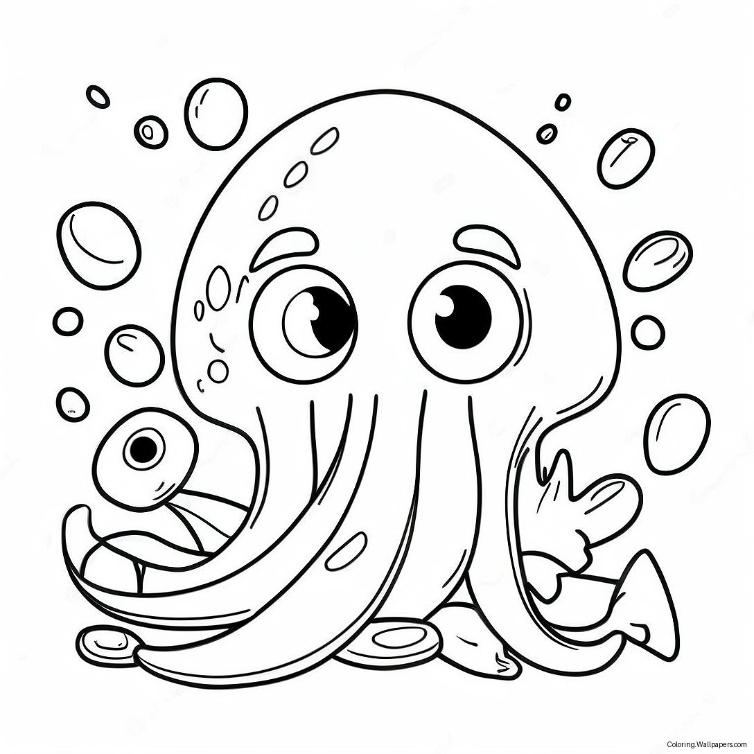 Pagina De Colorat Squid Game 9296