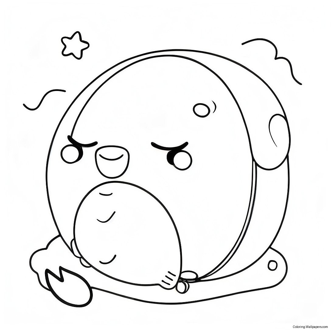 Pagina Da Colorare Di Squishmallows 50682