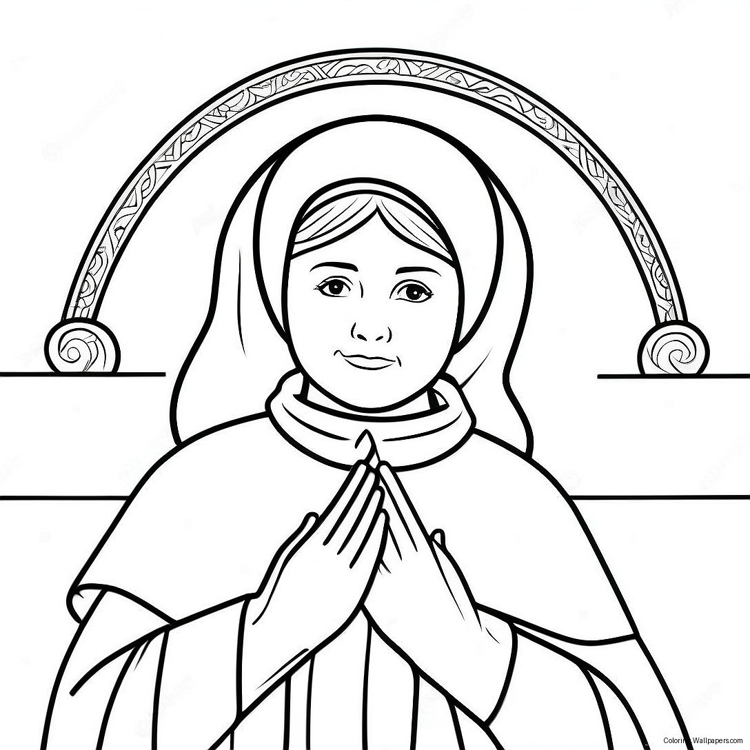 St. Elizabeth Ann Seton Beder Farvelægningsside 52916