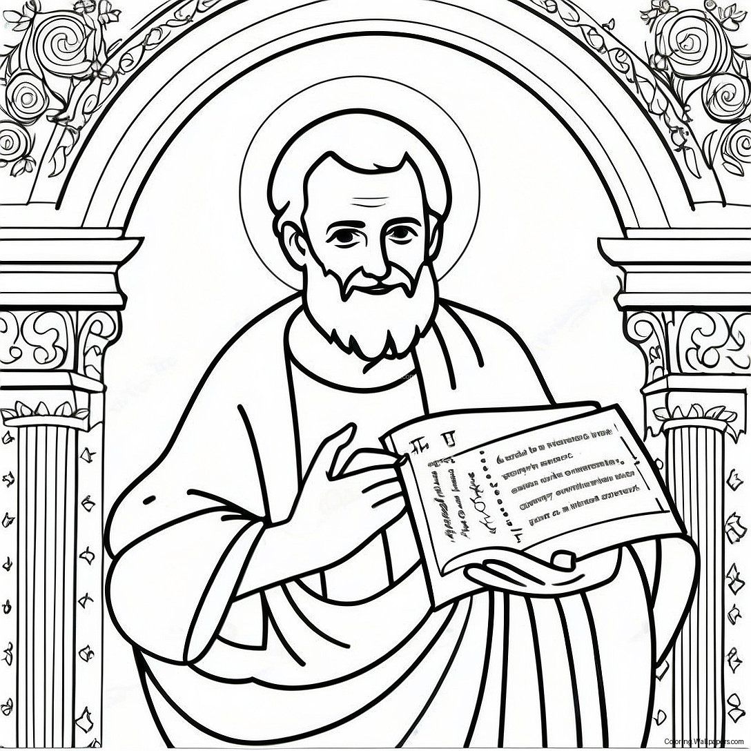 St Peter Coloring Page 40263