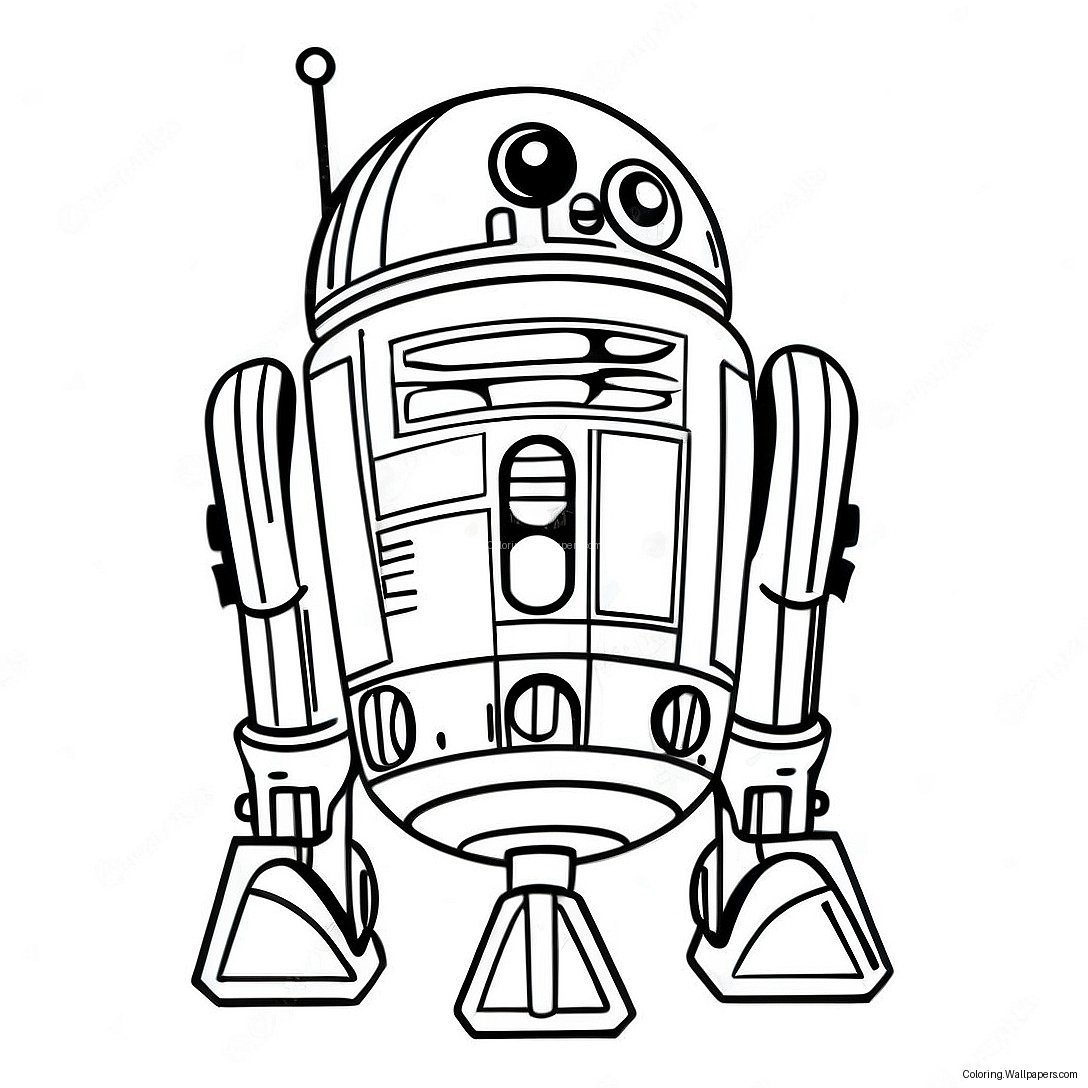 Star Wars Droid Coloring Page 14875