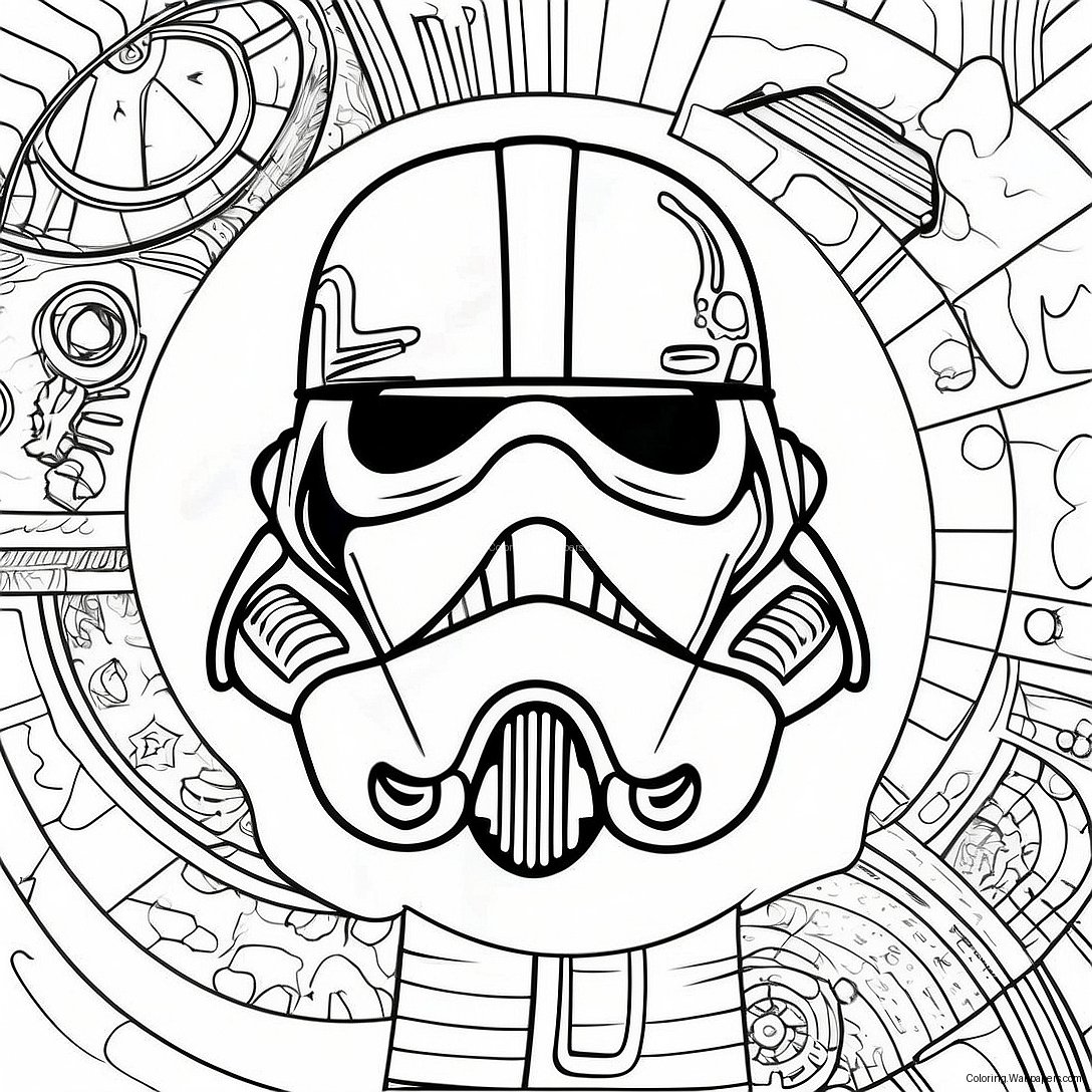 Star Wars Logo Coloring Page 33919