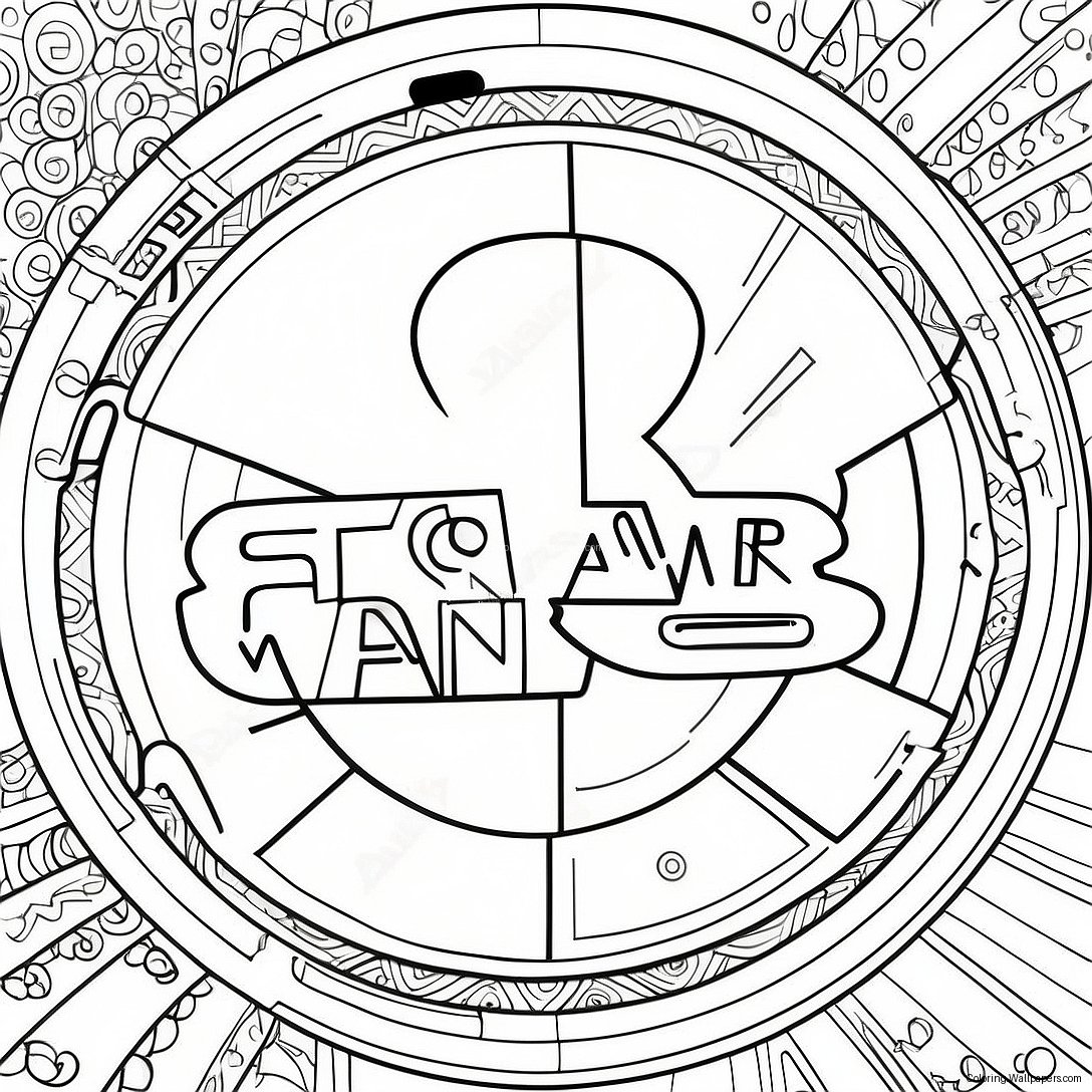 Star Wars Logo Coloring Page 33920