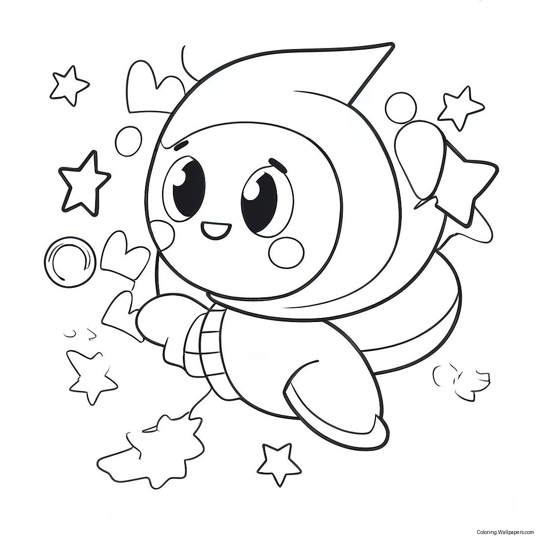 Starbeam Coloring Page 58141