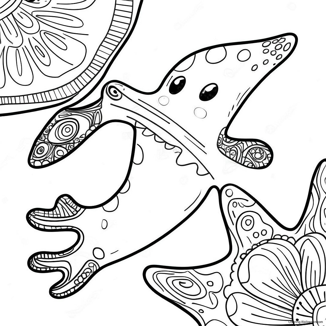 Starfish Coloring Page 4614