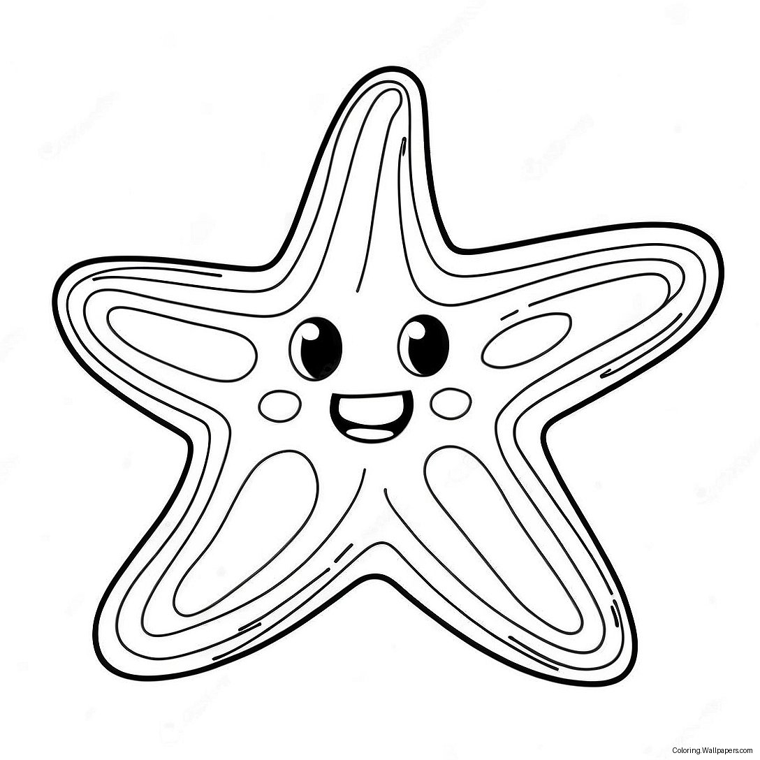 Starfish Coloring Page 4615