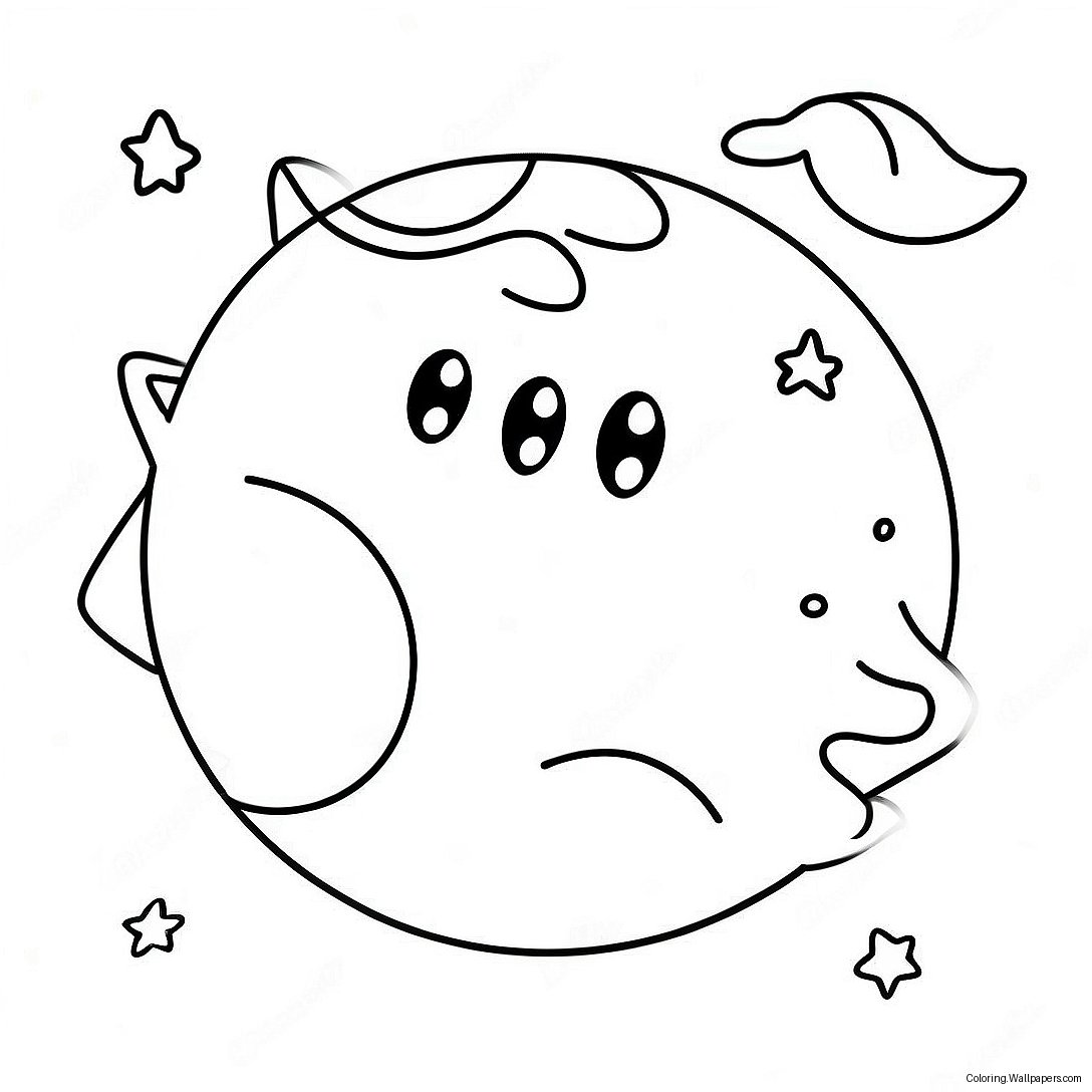 Stars And Moon Coloring Page 51627