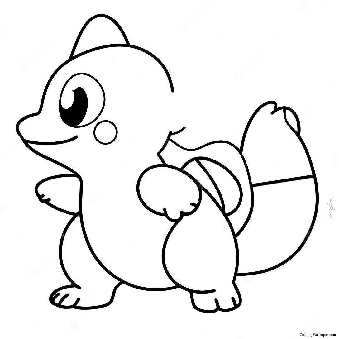 Starter Pokemon Coloring Page 20651