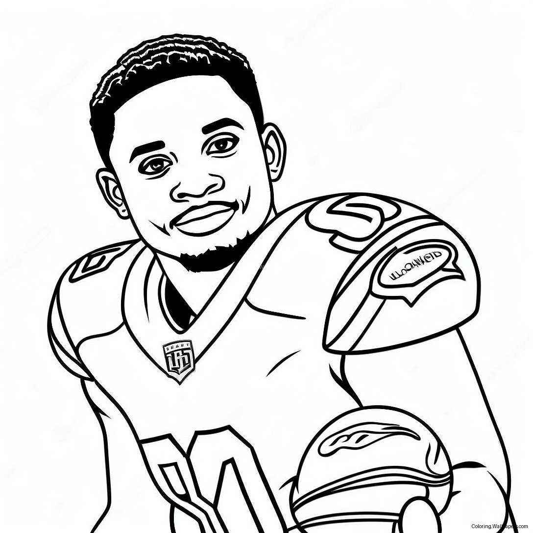 Stefon Diggs Värityskuva 11189