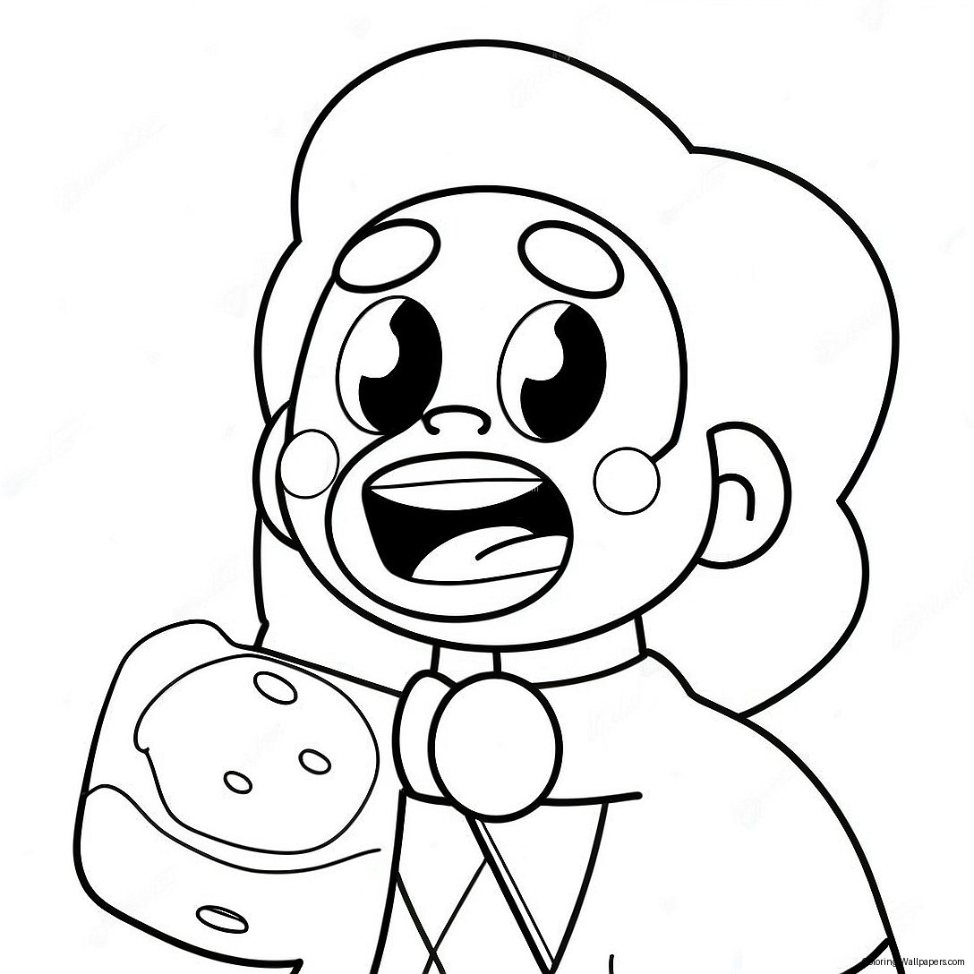 Página Para Colorir Do Steven Universe 1989