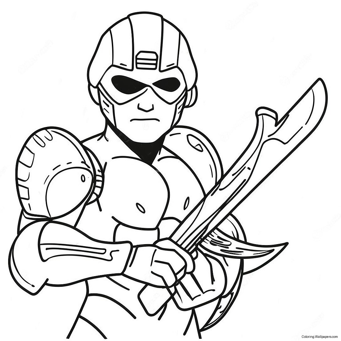 Stinger Flynn Coloring Page 55130