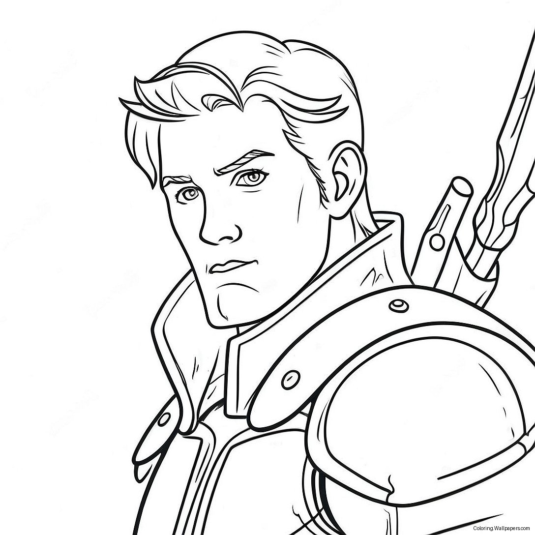 Stinger Flynn Coloring Page 55131