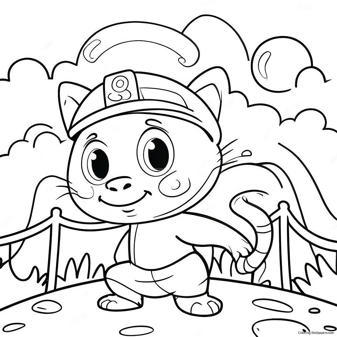 Stinky And Dirty Adventures Coloring Page 33659