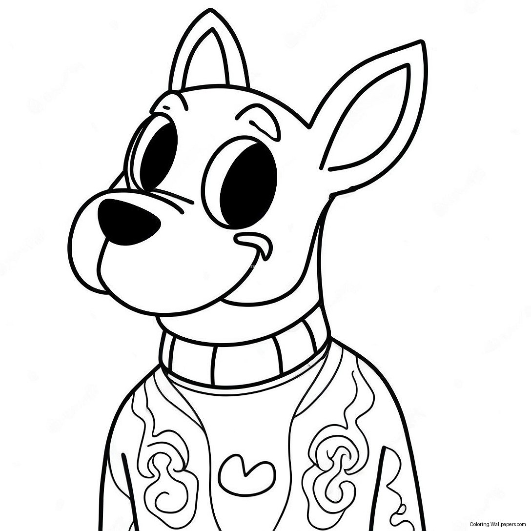 Stoner Scooby Doo Coloring Page 31241