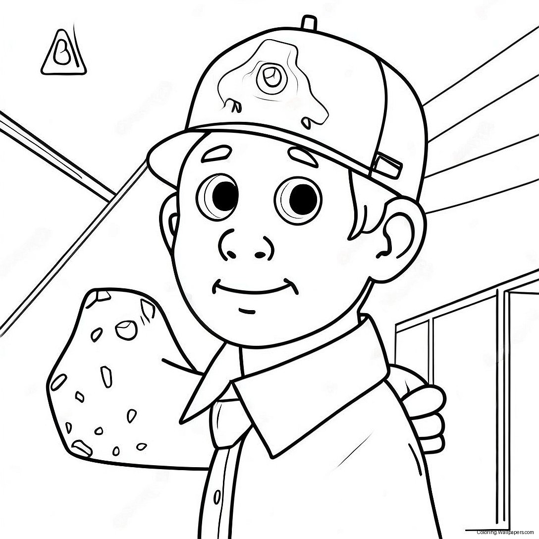 Stranger Danger Awareness Coloring Page 39450