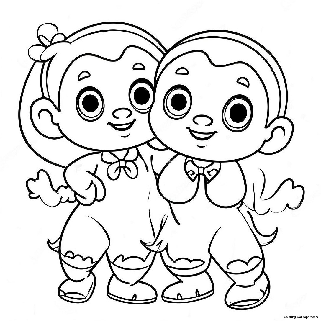 Sturniolo Triplets Fun Coloring Page 32235