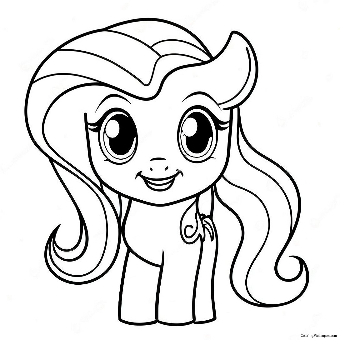 Sunset Shimmer With Magical Hair Coloring Page 46874