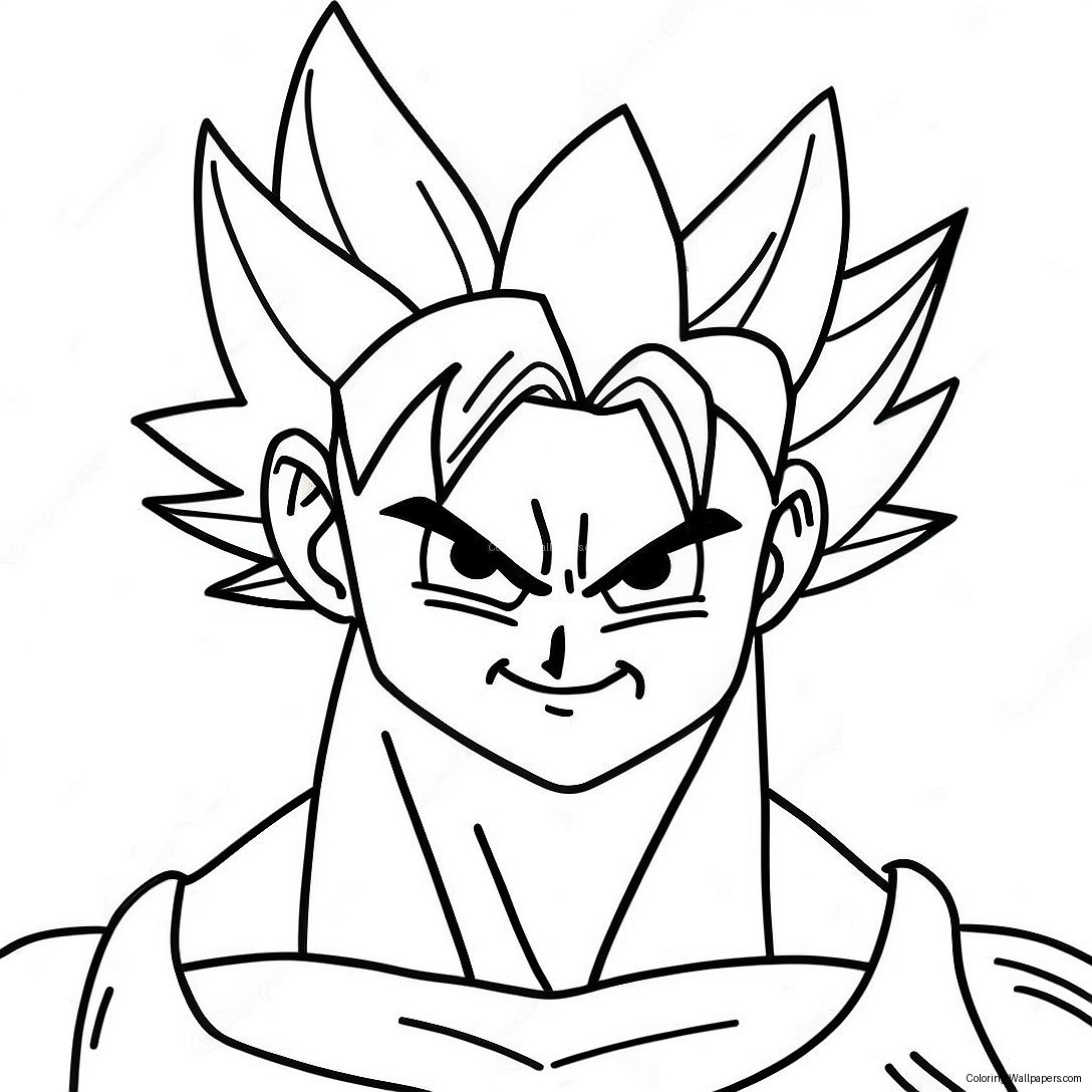 Super Saiyan Goku Målarbild 23904