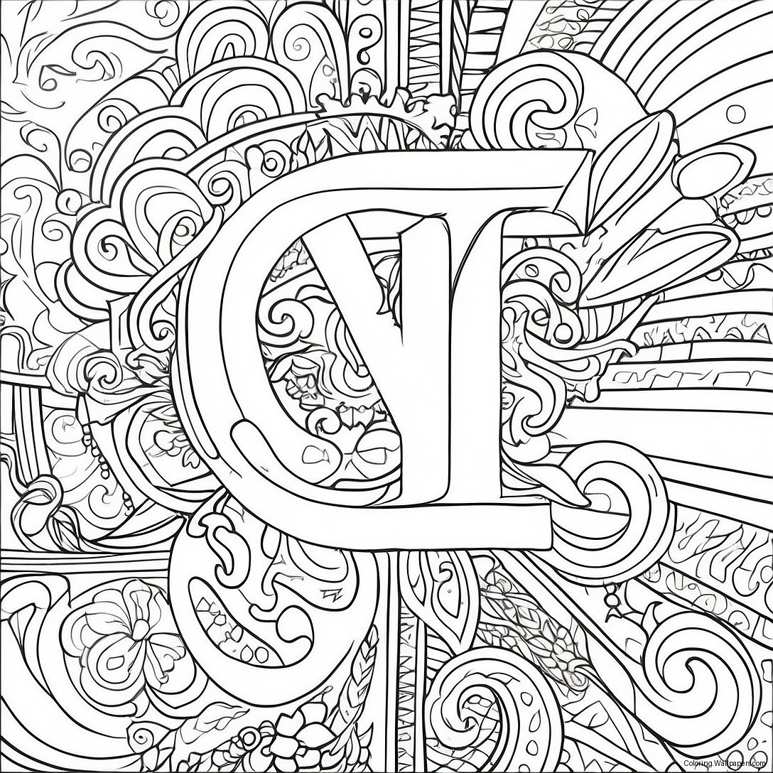 Page À Colorier Du Logo Suprême 33424