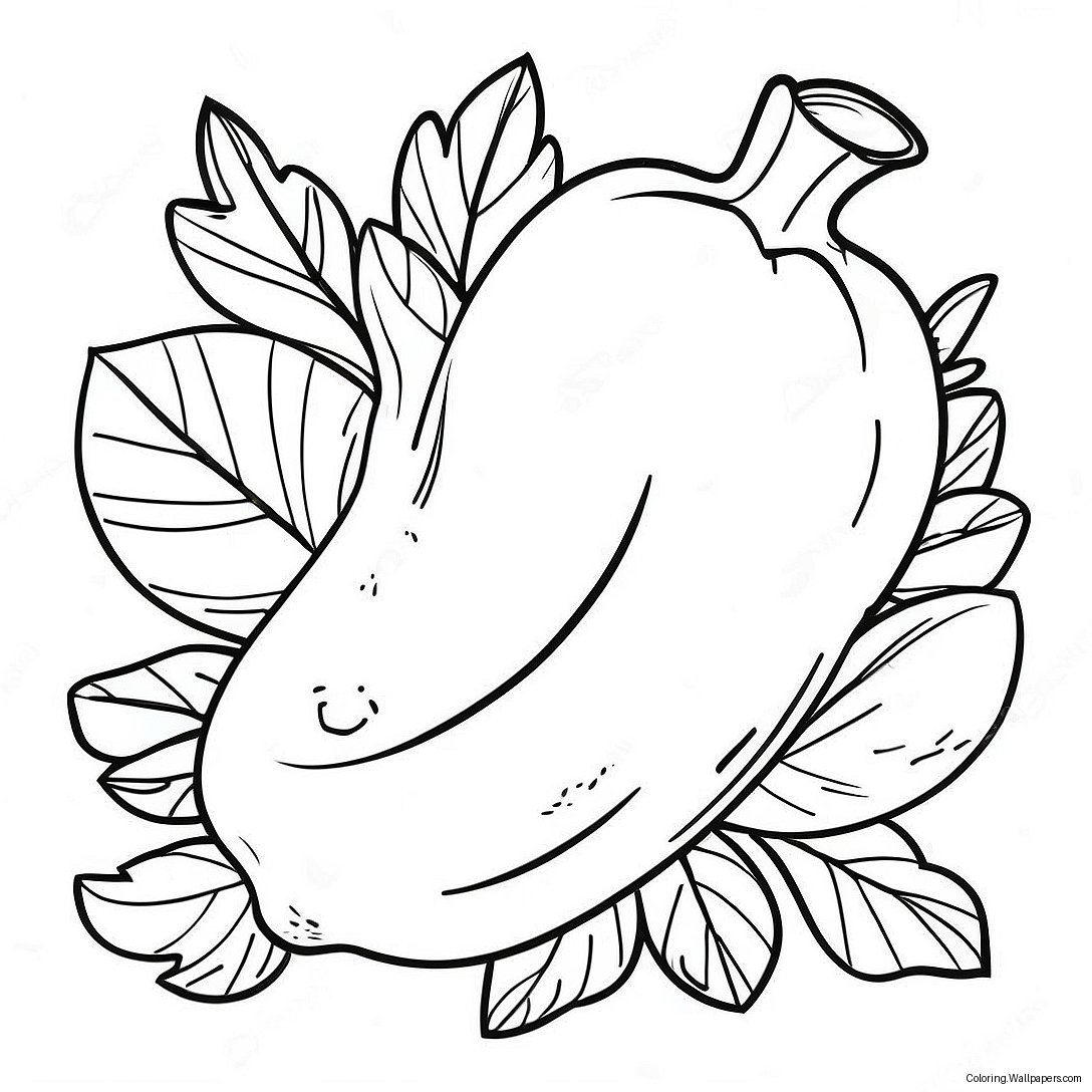 Sweet Potato Coloring Page 55768