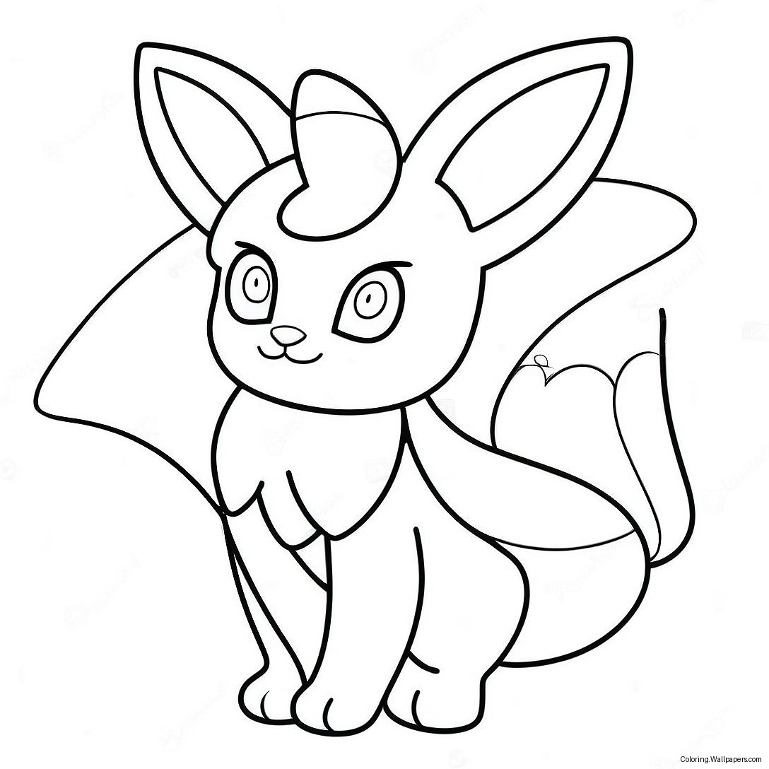 Sylveon Farvelægningsside 13856