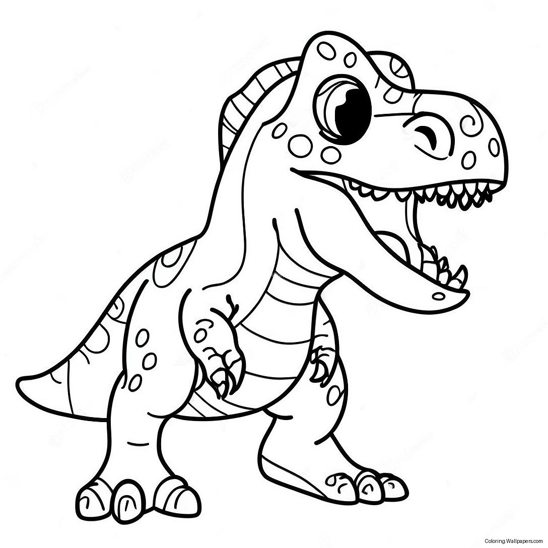 Página Para Colorear T-Rex 31771