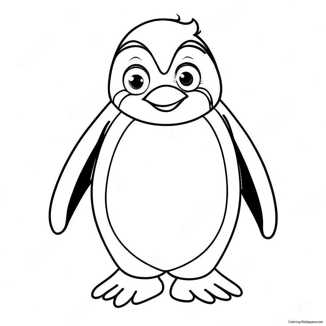 Tacky The Penguin Coloring Page 57601