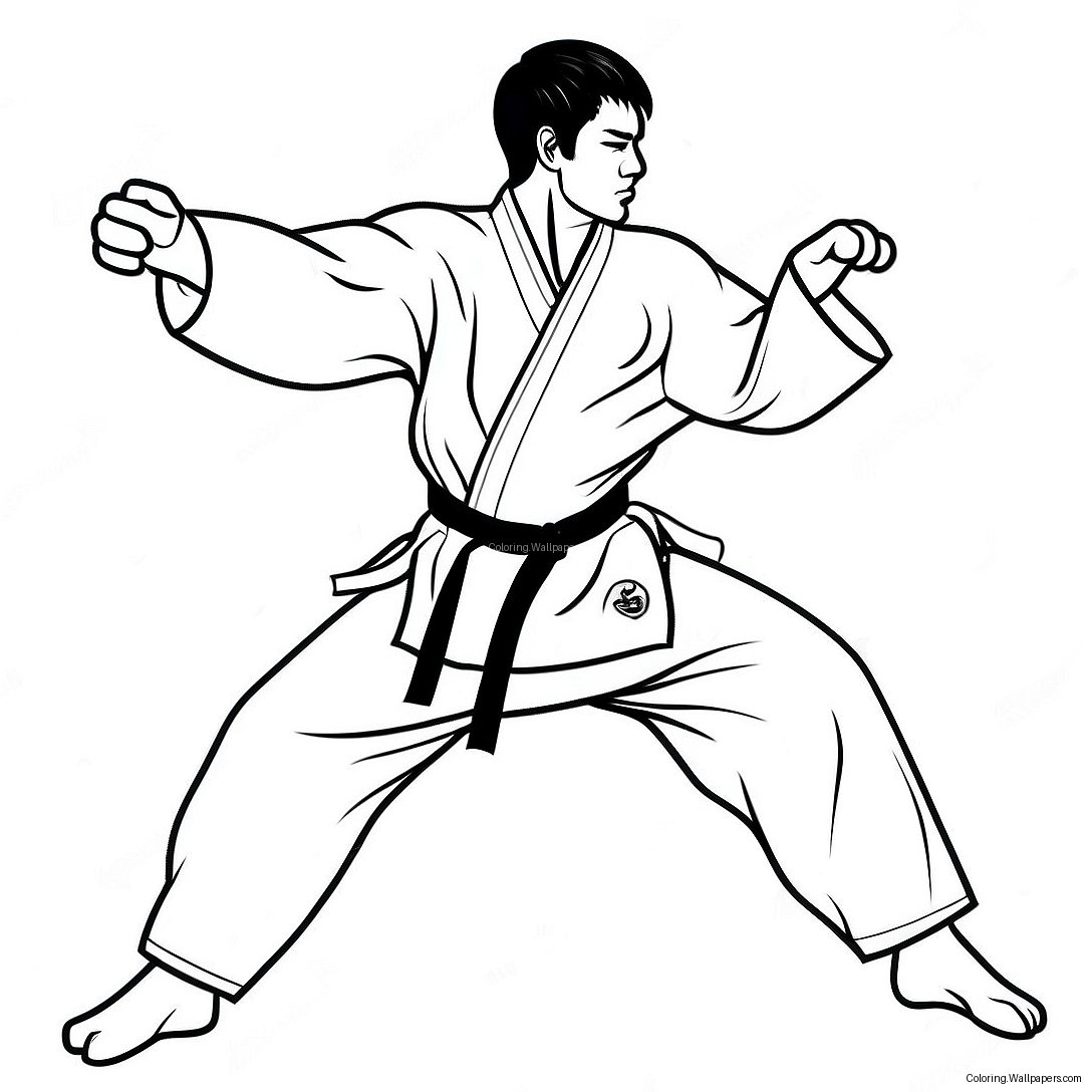 Kolorowanka Taekwondo 51847