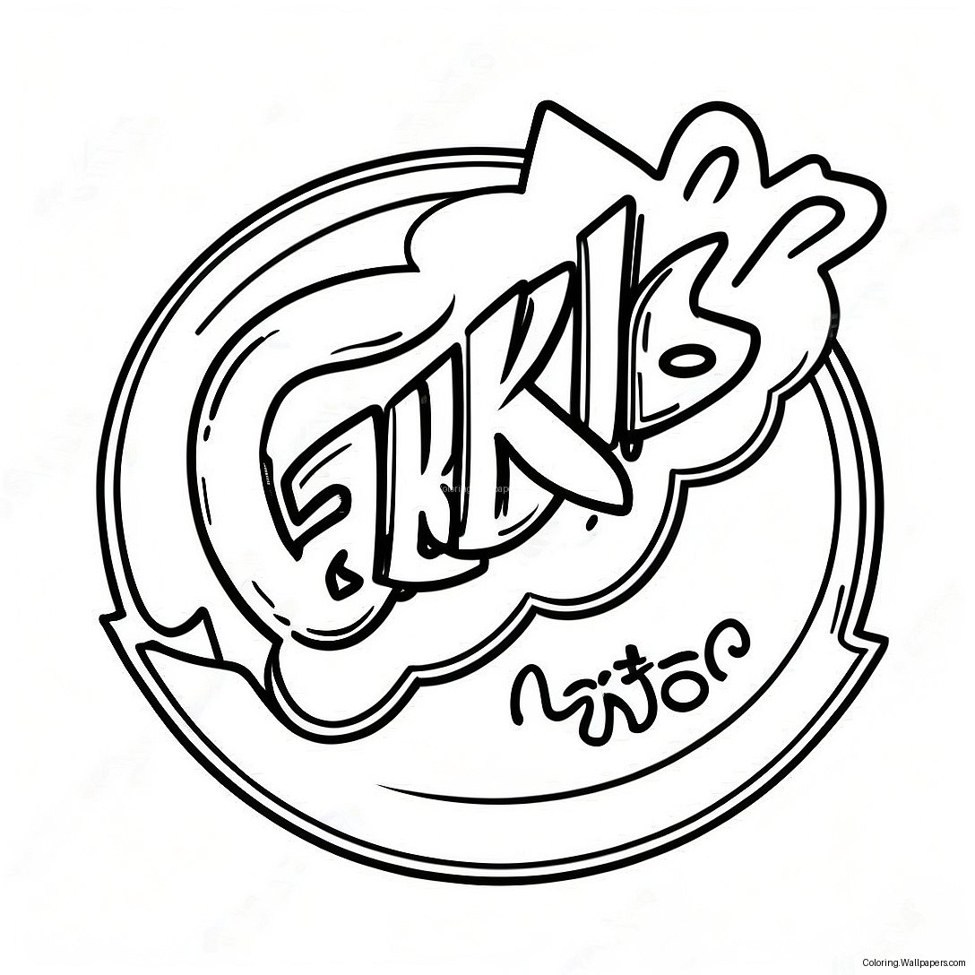 Page À Colorier Logo Takis 10113