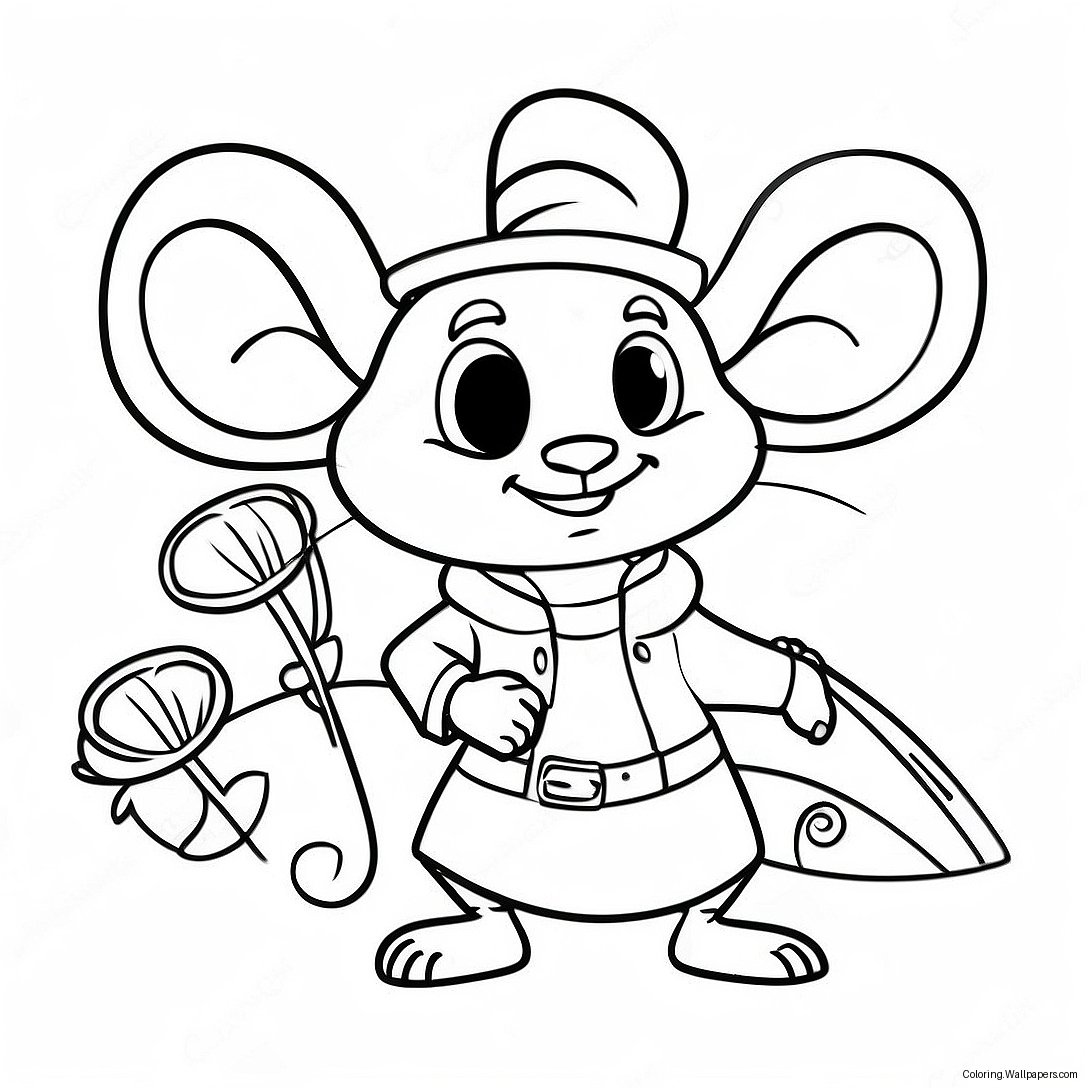 Tale Of Despereaux Coloring Page 41252