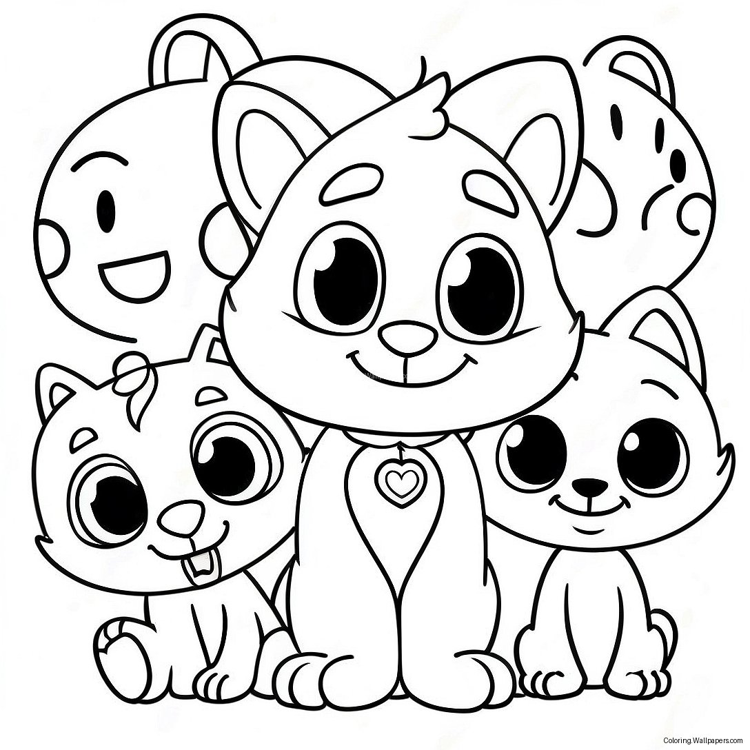 Talking Tom And Friends Adventure Coloring Page 5726