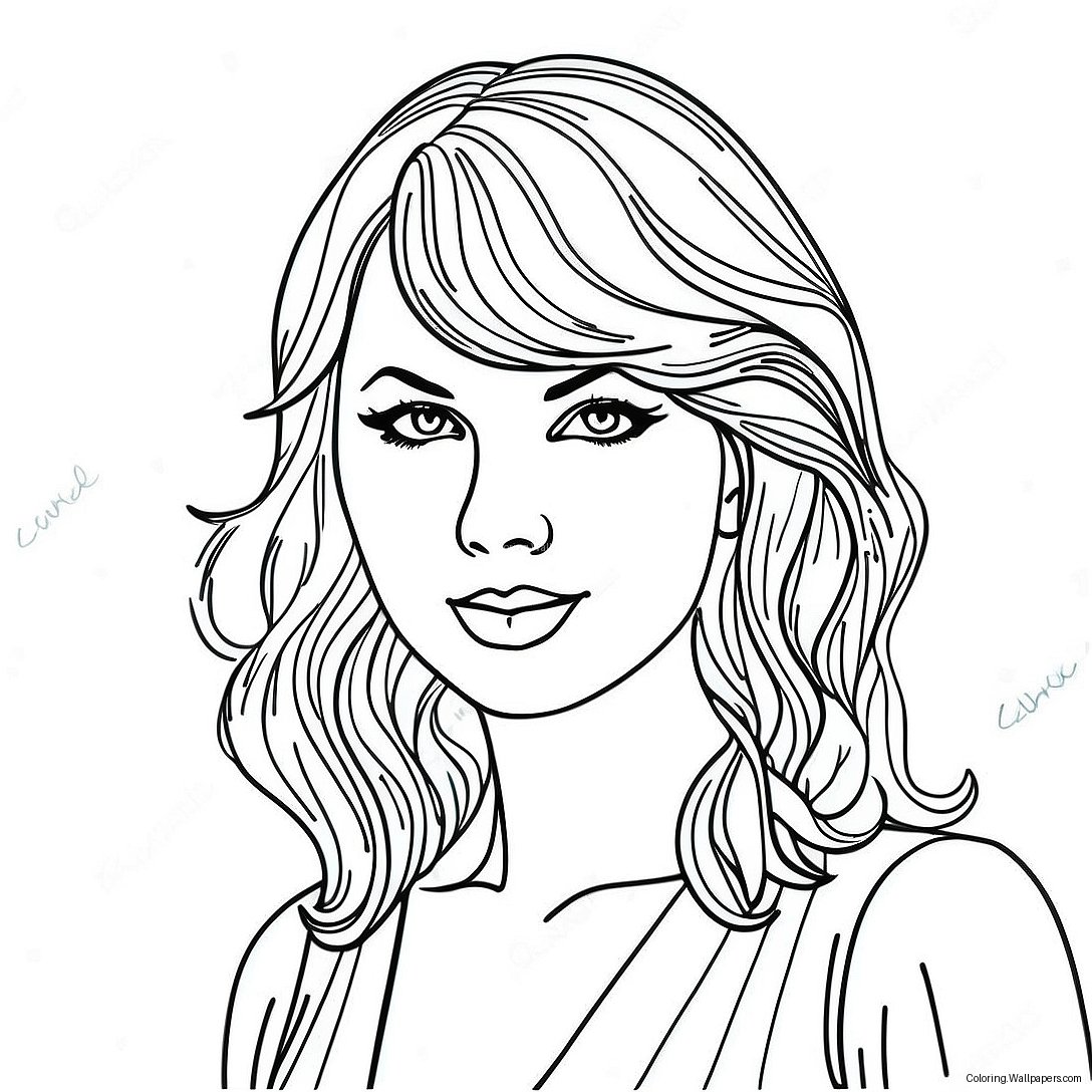 Taylor Swift Alben Ausmalbild 9267