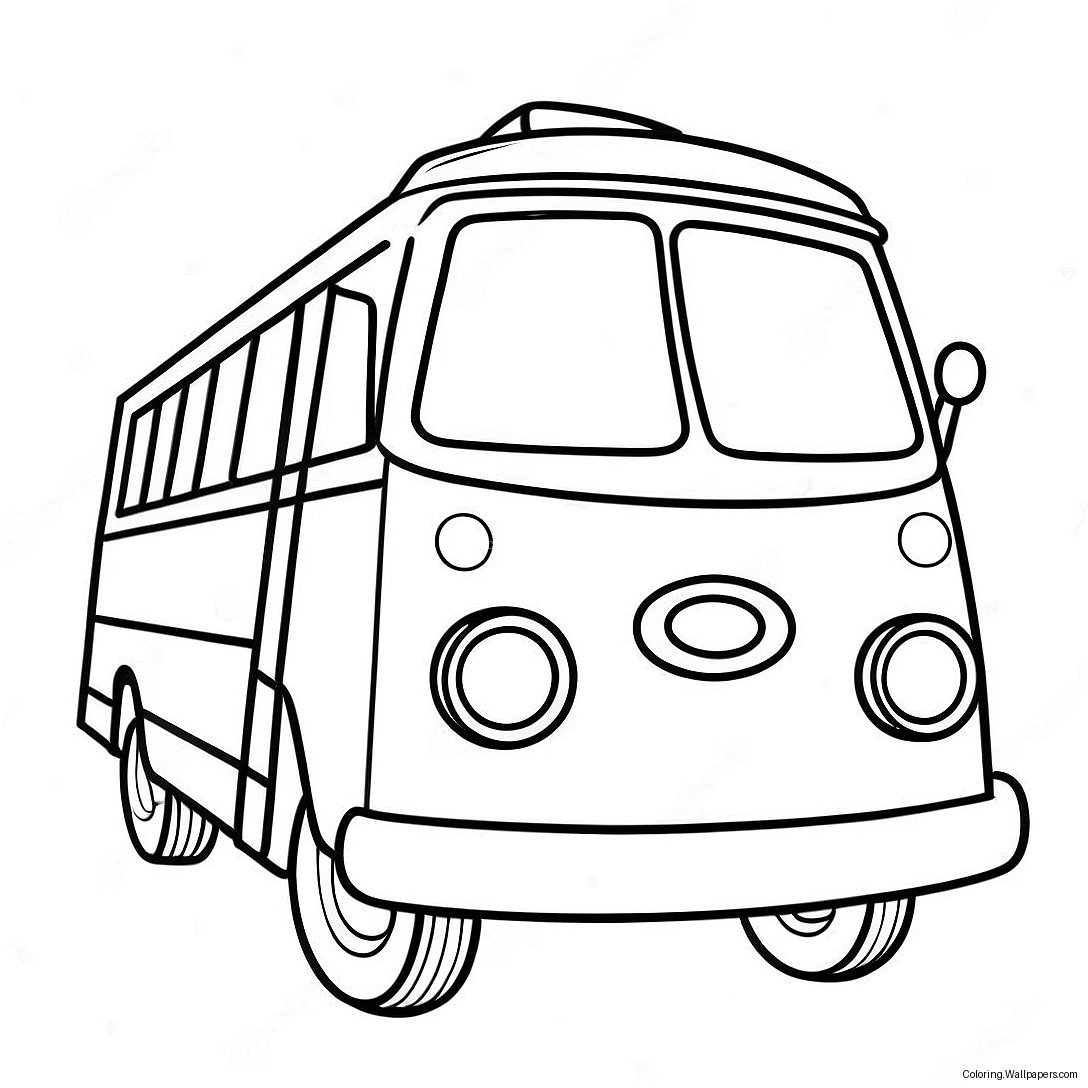 Tayo Coloring Page 36287