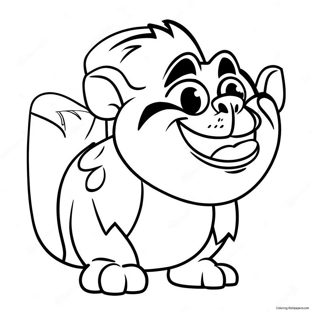 Taz Coloring Page 23322