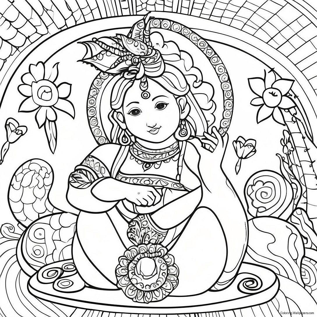 Te Ka Coloring Page 43070