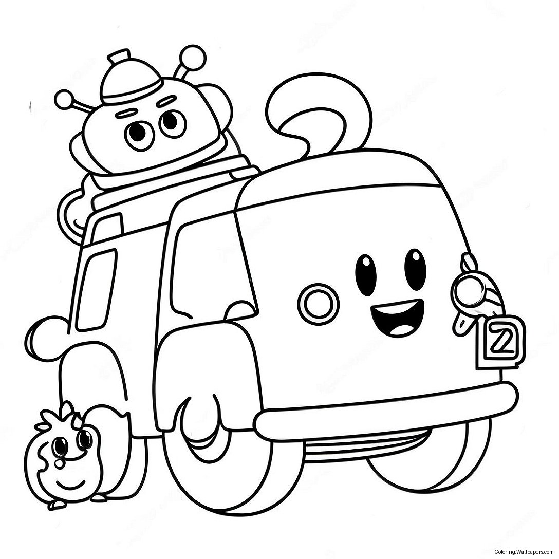 Team Umizoomi Coloring Page 23035