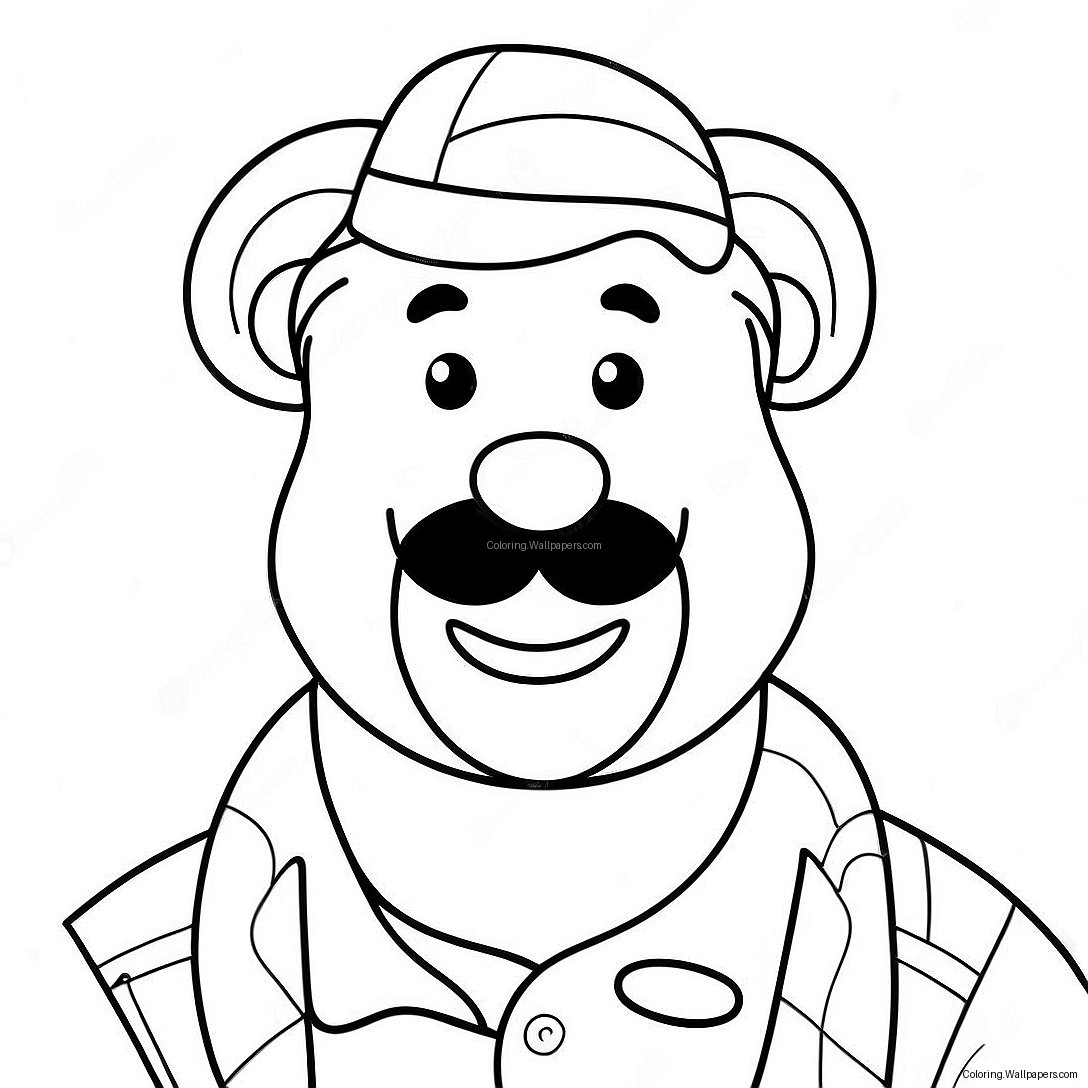 Ted Lasso กับรอยยิ้มแปลกประหลาด ระบายสี รูปภาพ 36736