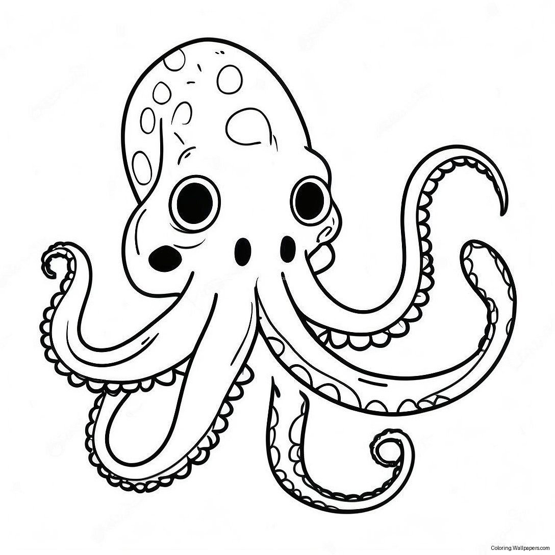 Teenage Kraken Coloring Page 1534