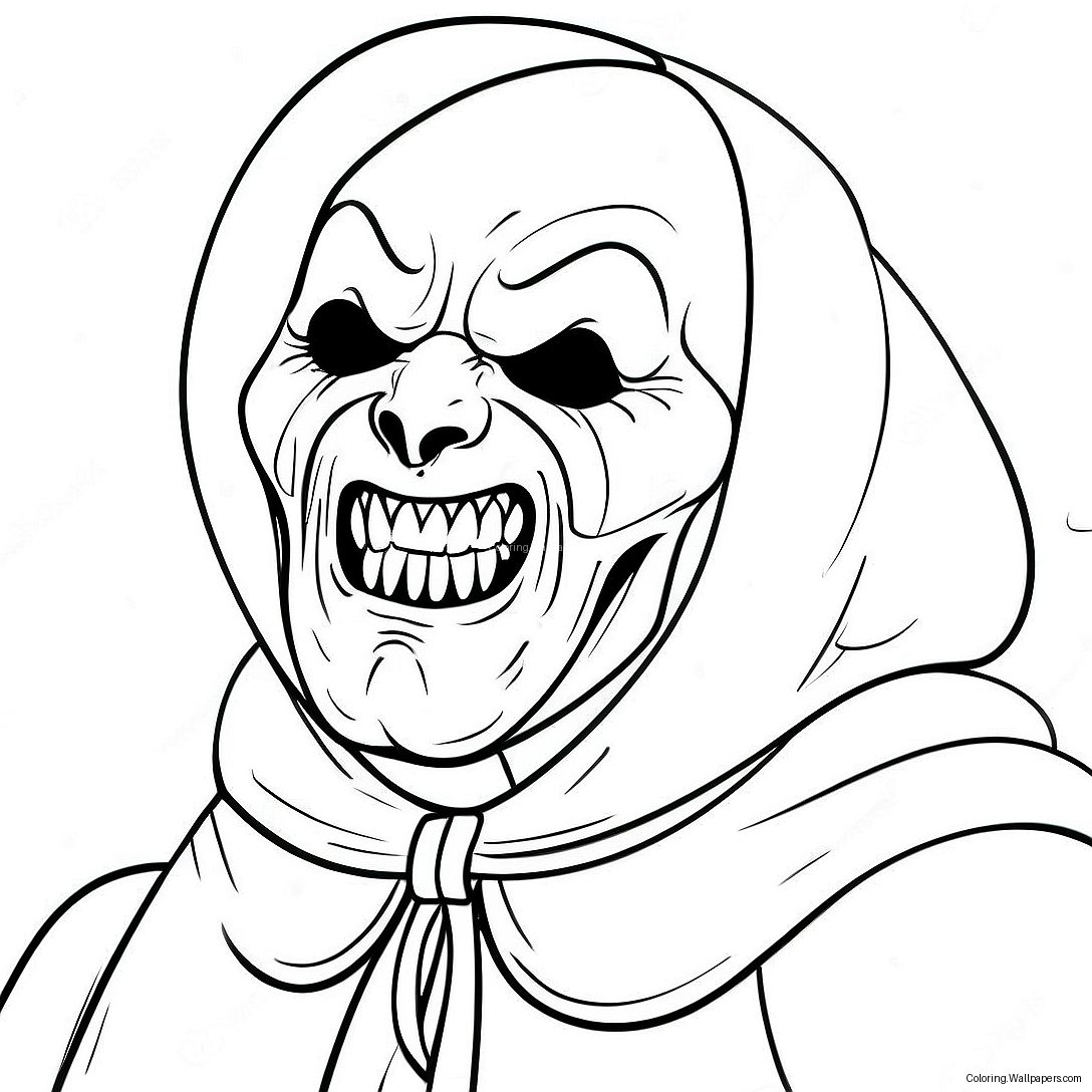 Terrifier Coloring Page 31414