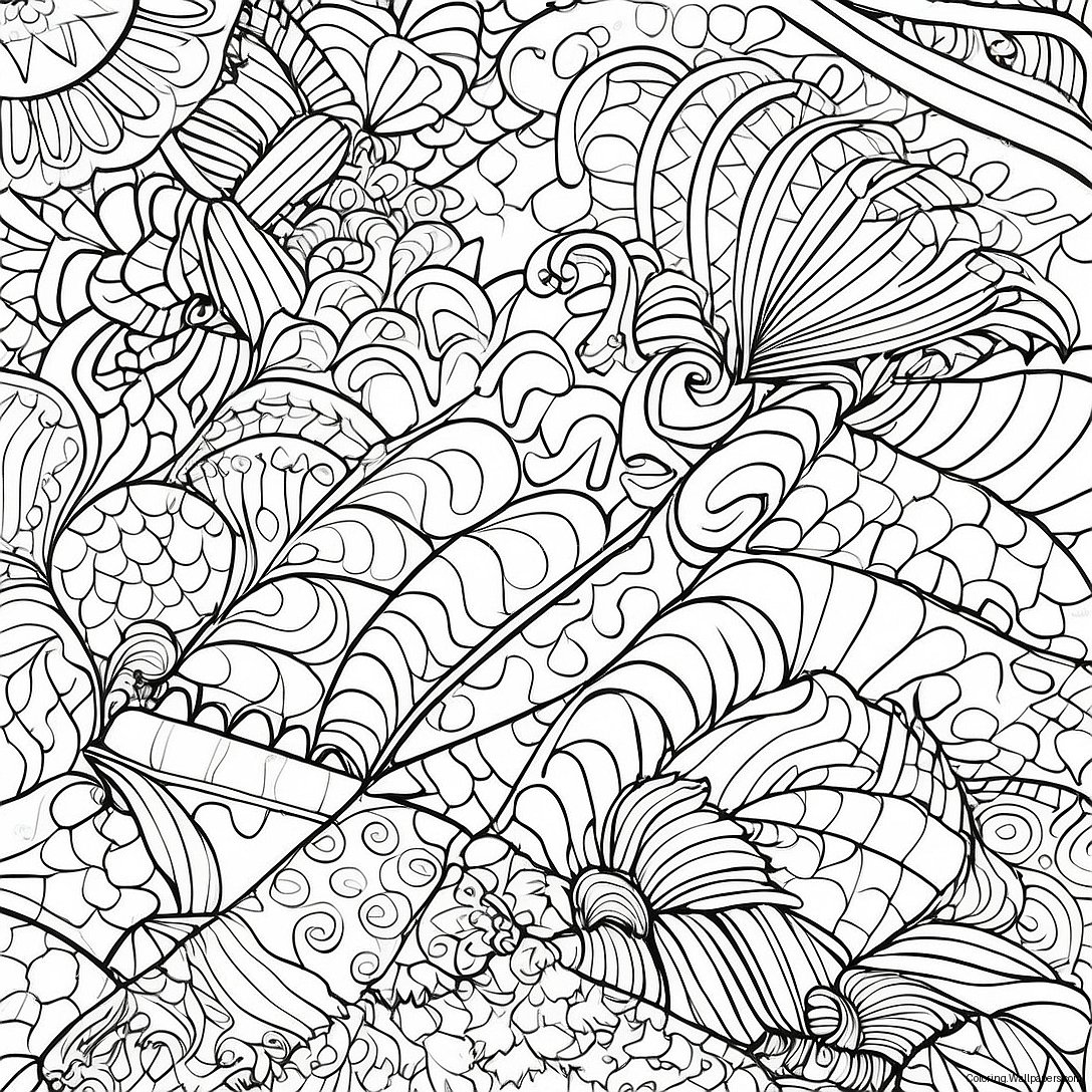 Page À Colorier Formes Géométriques En Tessellation 25512