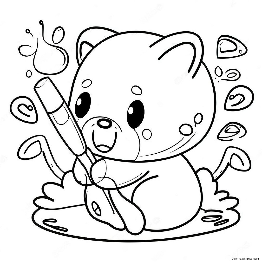 Testing Coloring Page For Kids 7855