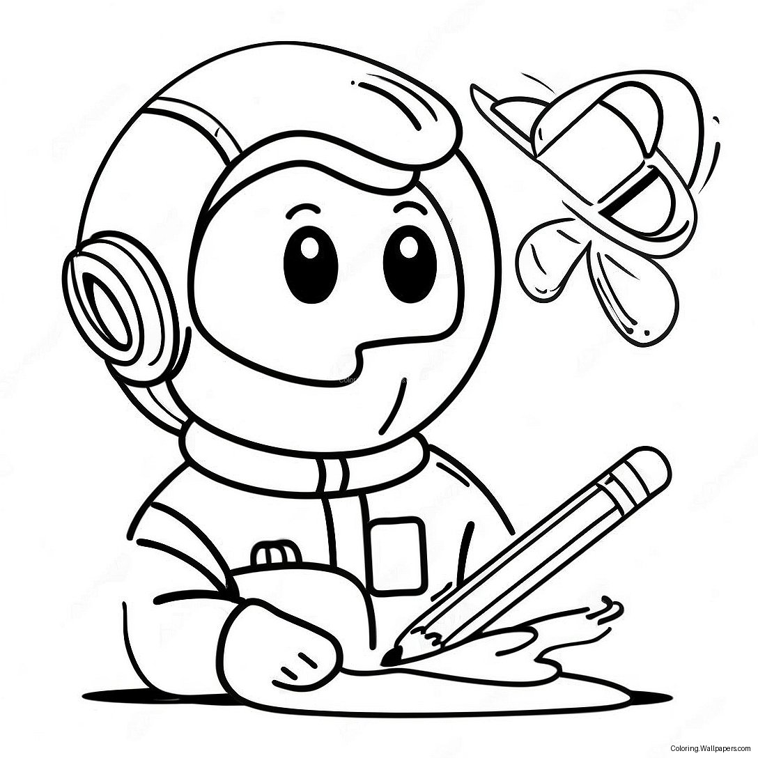 Testing Coloring Page For Kids 7856