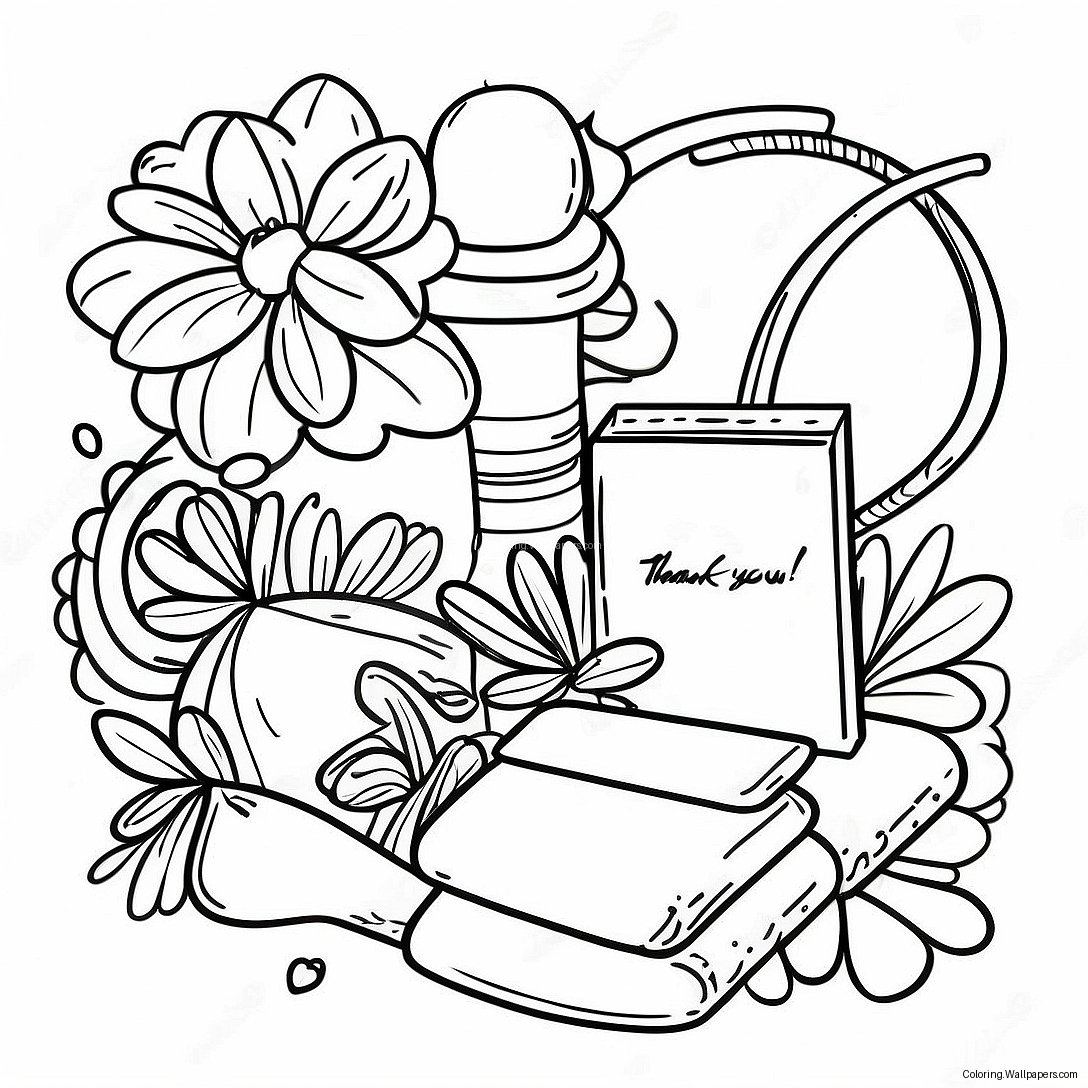 Thank You Administrative Professionals Day Coloring Page 37441