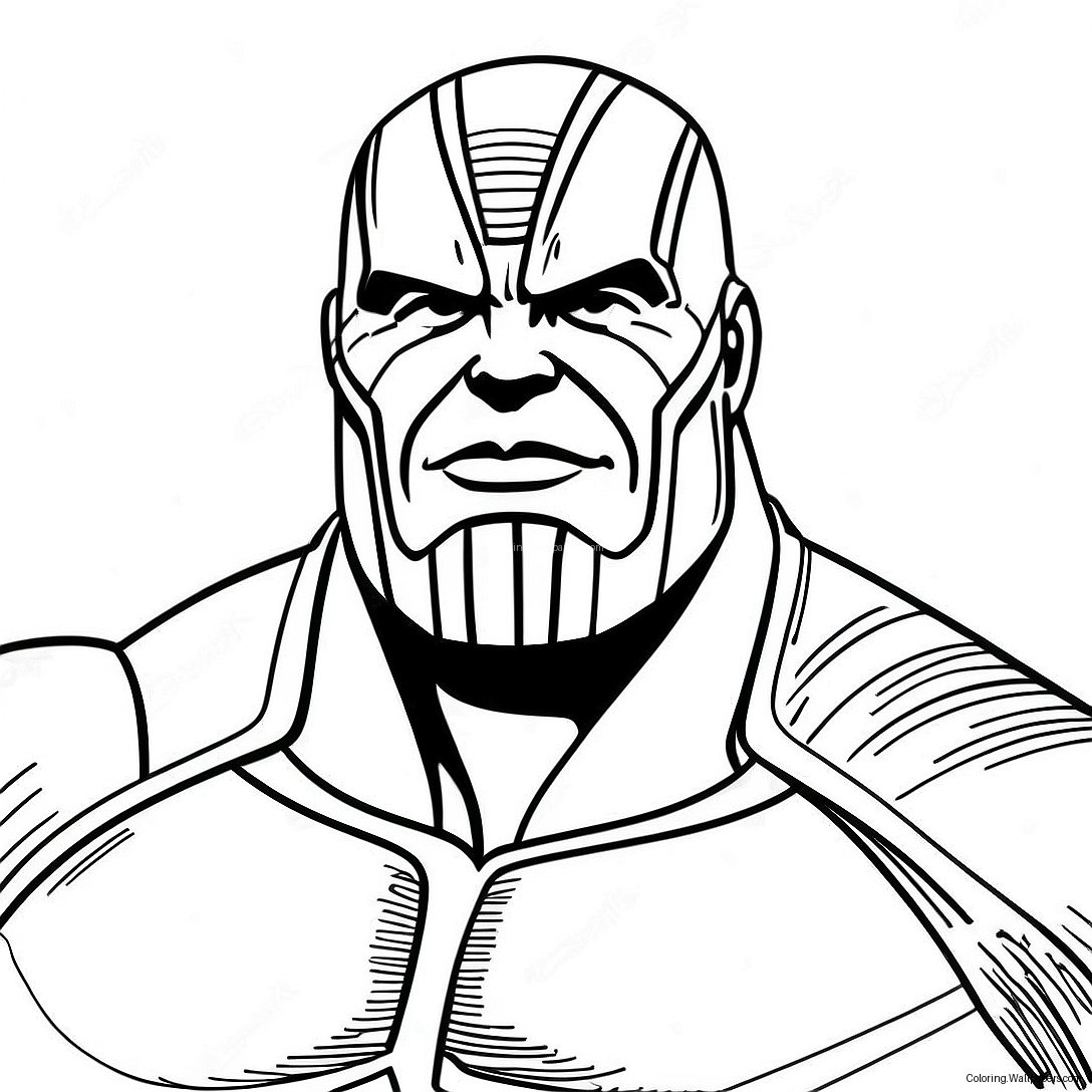 Thanos Coloring Page 5401